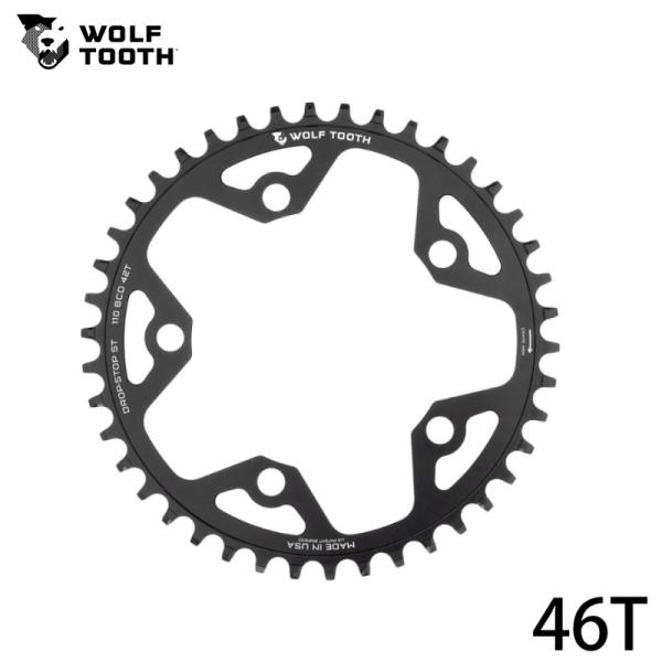 WolfTooth ウルフトゥース 110 BCD Gravel CX Road Chainring...