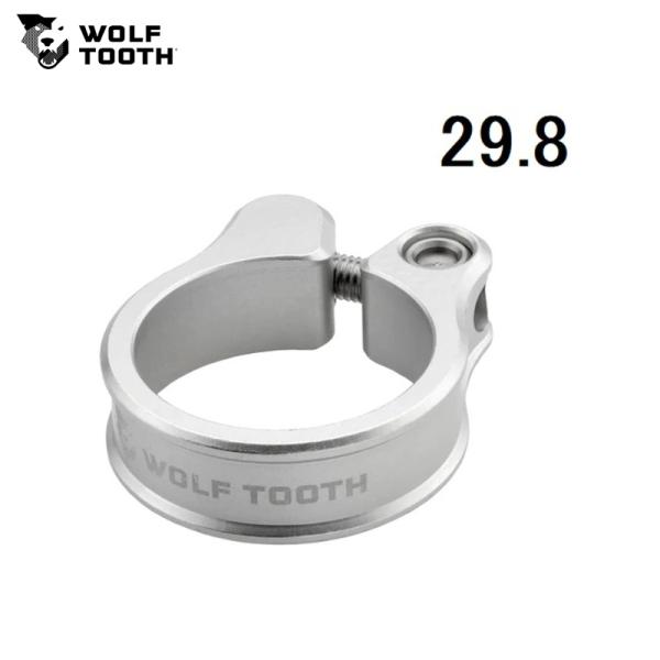 WolfTooth ウルフトゥース Seatpost Clamp 29.8mm Raw Silver...