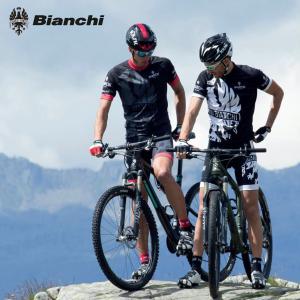 [10%OFF]BIANCHI MILANO Cinca Jersey + Tambre Bib Shorts ビアンキ 半袖ジャージ＋ビブショーツ/サイクル 自転車｜cyclistanet