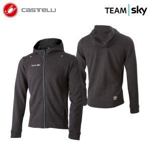 [30%OFF]CASTELLI 9303 TEAM SKY HOODY カステリ チームスカイ フーディ パーカー/サイクル 自転車｜cyclistanet