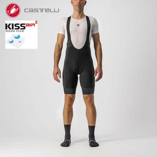 ＜春の感謝祭＞【即納】CASTELLI 19514 TUTTO NANO BIBSHORT カステリ...