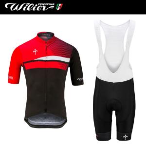 [3%OFF]WILIER ウィリエール リゴ WL316半袖ジャージ+WL317ビブショーツ｜cyclistanet