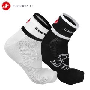 【即納】[10%OFF]CASTELLI LOGO 6 カステリ ロゴ6 ソックス／サイクル 自転車