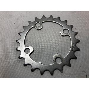 クランク チェーンリング 不明 【SALE】チェーンリング シルバー 22T/PCD64mm - 中古｜cycly