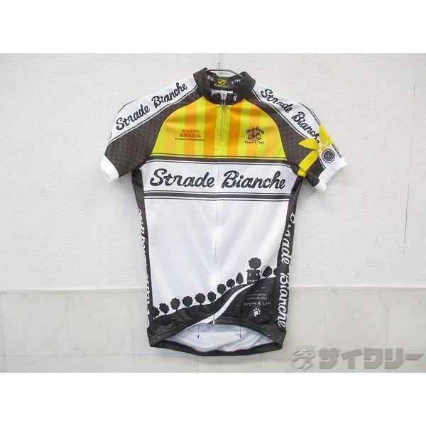 トップス 半袖ジャージ サンボルト 半袖フルジップジャージ かわうその自転車屋さん XSサイズ - ...