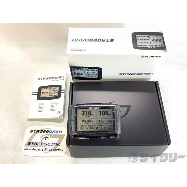 サイクルコンピュータ ノーマル ステージズ 【未使用】DASH L10 GPS Cycling Co...