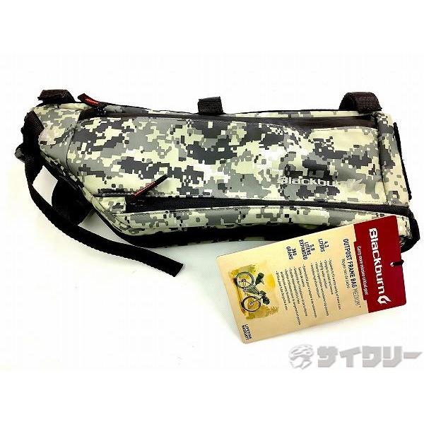 バッグ類（車体用） サドルバッグ ブラックバーン アウトポストフレームバッグ　ミディアム　グレーデジ...