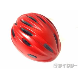 ヘルメット  不明 ヘルメット　S　めやす1歳〜3歳くらい　レッド - 中古