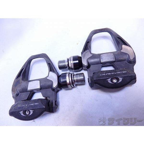 ペダル ビンディングペダル シマノ ビンディングペダル DURA-ACE PD-R9100 - 中古