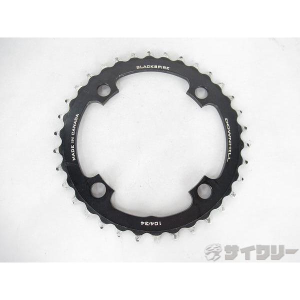 クランク チェーンリング ブラックスパイアー チェーンリング　DOWNHILL　34T　104PCD...