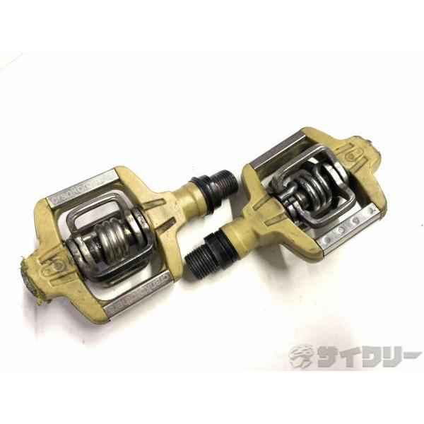 ペダル ビンディングペダル クランクブラザーズ ビンディングペダル CANDY 軸に固さあり - 中...