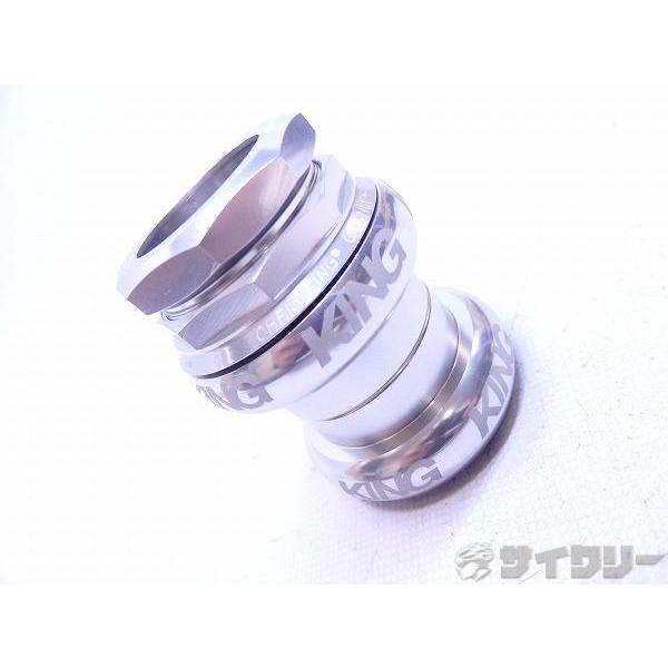 ヘッドパーツ スレッド クリスキング ヘッドパーツ GripNut シルバー OSスレッド - 中古