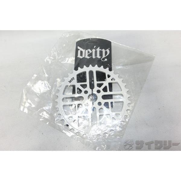 クランク チェーンリング デイティ スプロケット ALIBI LT 36T ホワイト - 中古