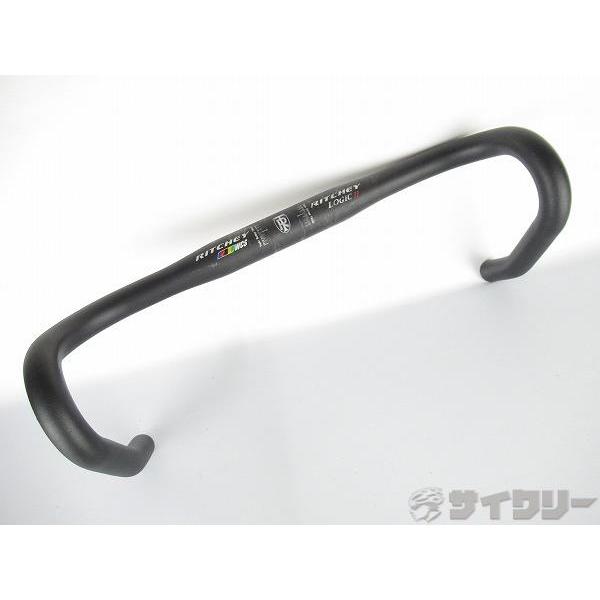 ハンドル ドロップ リッチー ドロップハンドル　WCS LOGICII　ブラック　31.8mm/40...