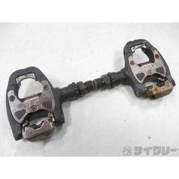 ペダル ビンディングペダル シマノ ビンディングペダル PD-R535 SPD-R - 中古