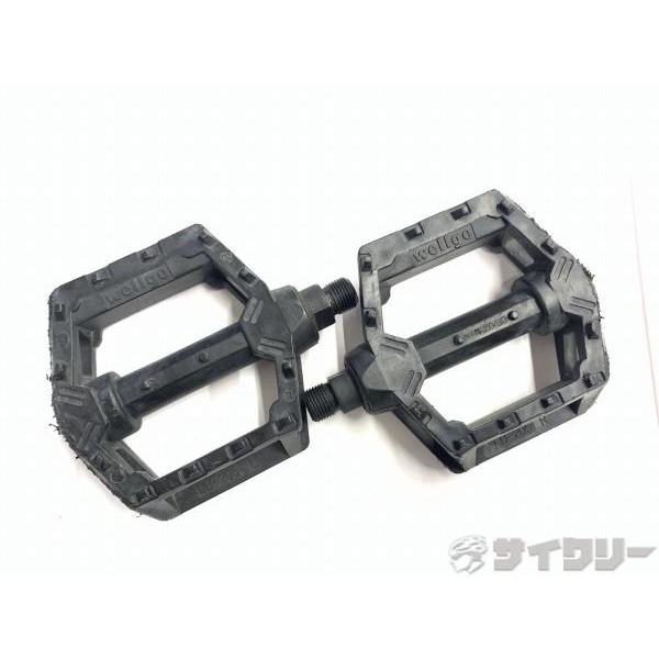 ペダル フラットペダル ウェルゴ フラットペダル LU-205 ※削れあり - 中古