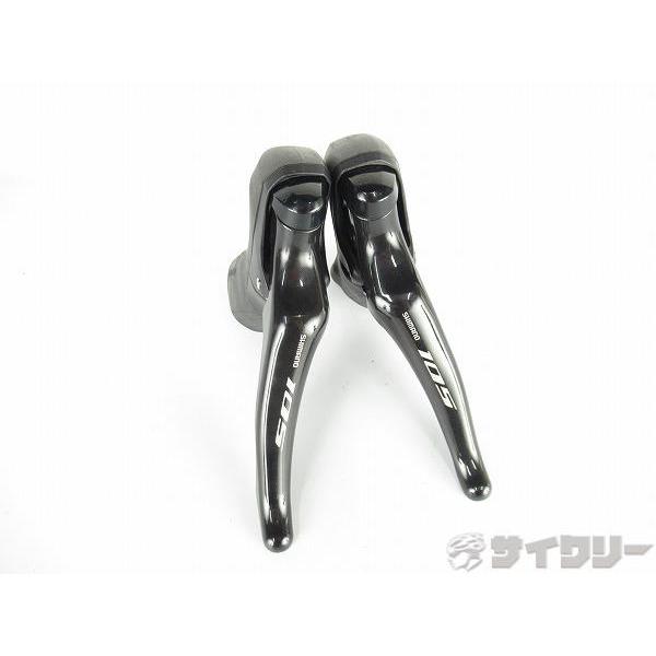 シフター デュアルコントロールレバー シマノ STIレバー　ST-R7000　105　ブラック　2×...