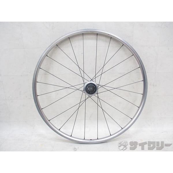 ホイール 700C シマノ フロントホイール WH-S501 ダイナモハブ 700c - 中古