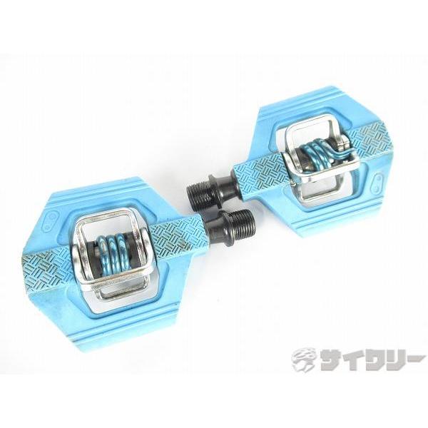 ペダル ビンディングペダル クランクブラザーズ ビンディングペダル　CANDY1　ブルー/ブラック　...