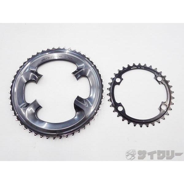 クランク チェーンリング シマノ チェーンリングセット FC-R9100 DURA-ACE 2x11...