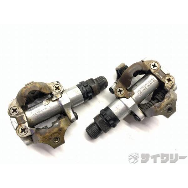ペダル ビンディングペダル シマノ ビンディングペダル PD-M520 SPD - 中古