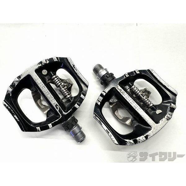 ペダル ビンディングペダル シマノ 片面ビンディングペダル PD-A530 SPD ブラック - 中...