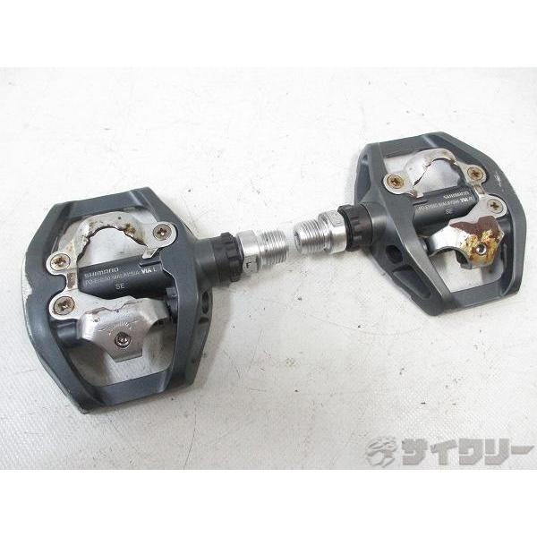 ペダル ビンディングペダル シマノ 片面ビンディングペダル PD-EH500 SPD - 中古