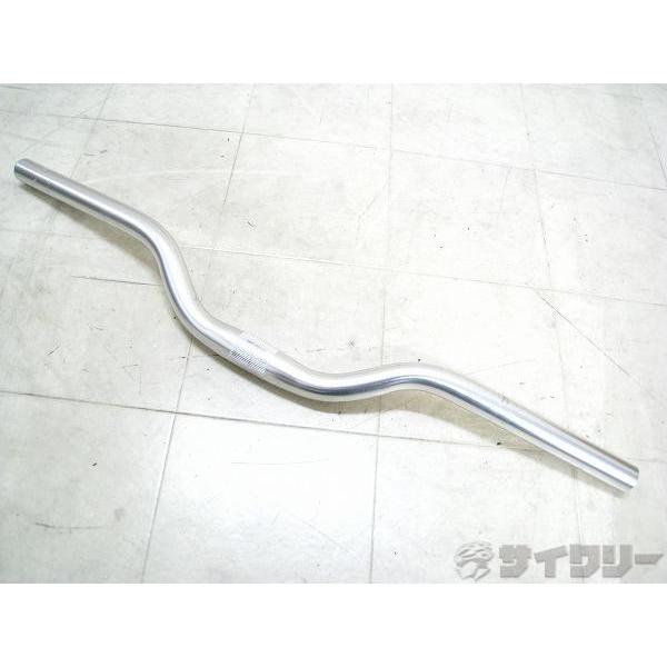 ハンドル フラット/ライザーバー HL ライザーバー 580/25.4mm アルミ - 中古