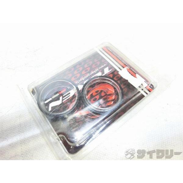 ヘッドパーツ コラムスペーサー トーケン コラムスペーサーセット TKD1221 ブラック OS -...