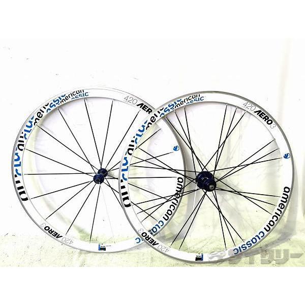 ホイール 700C アメリカンクラシック ホイールセット 420 AERO3 100/130mm 3...