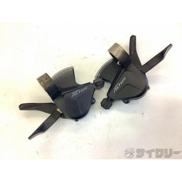 シフター ラピッドファイヤータイプ シマノ シフター SL-M2010 3/9s - 中古