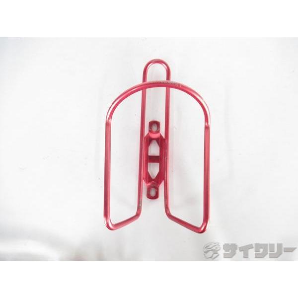 ボトルケージ  ミノウラ ボトルケージ　DURA-CAGE　レッド　レーサーボトル対応 - 中古