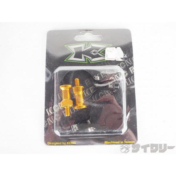 ボトルケージ  KCNC シートポストボトルケージクランプ ブラック φ31.6mm  - 中古