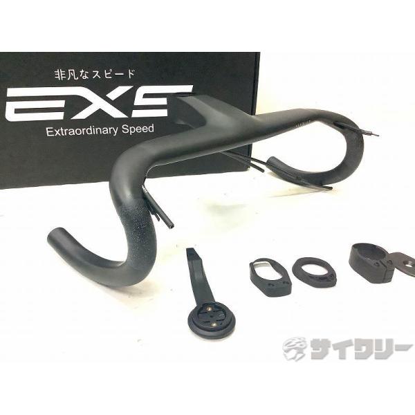 ハンドル ドロップ EXS ステム一体型カーボン AEROVAR 380x100mm - 中古