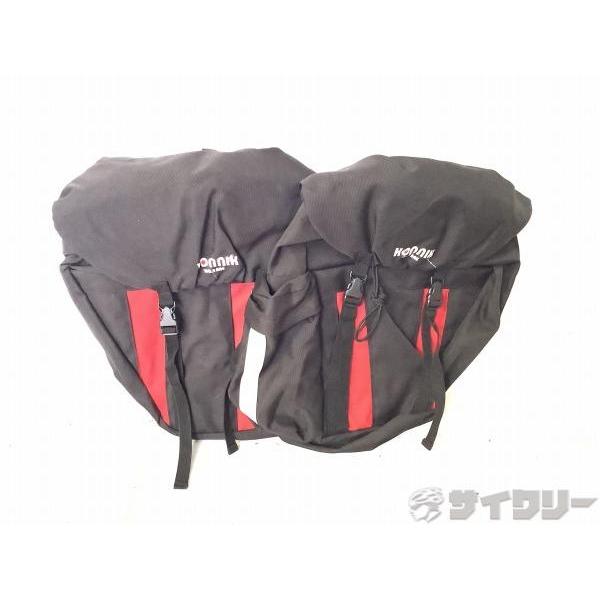 バッグ類（車体用） その他 ユニコ パニアバッグ KONNIX ブラック/レッド - 中古