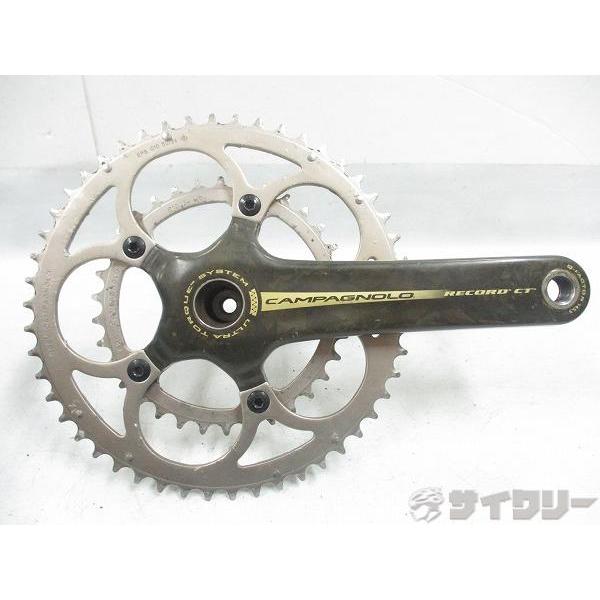クランク クランク本体 カンパニョーロ カーボンクランクセット RECORD CT 172.5mm ...