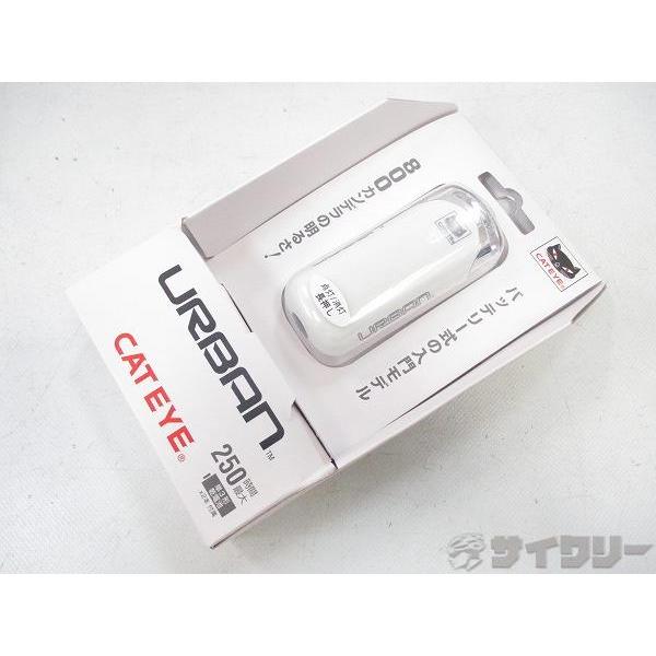ライト フロント キャットアイ フロントライト HL-EL145 URBAN ホワイト  新品