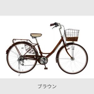 自転車 シティサイクル 26インチ グランディ...の詳細画像1