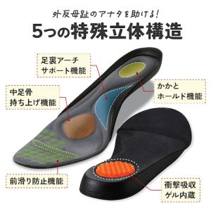 外反母趾 中敷 がいはんプレミアムインソール【...の詳細画像5