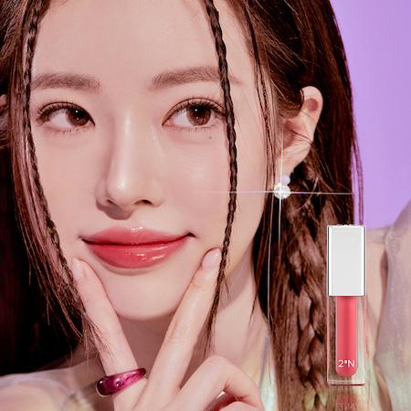 B級品 2aN デューグローイーティント【＃02 Roseful ローズフル 】レッドカラーを２滴落...