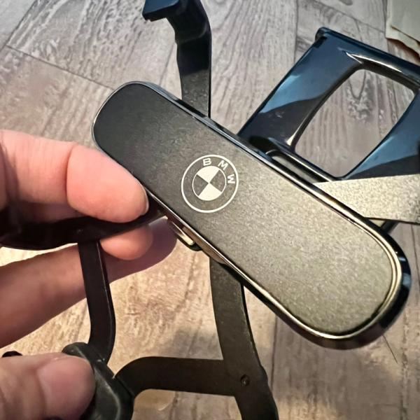 BMW F型G型後期 3シリーズ4シリーズ用スマホホルダー マットブラック 軽量 自重ホルダー 車種...