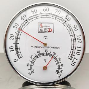 温度計湿度計,サウナ用金属ケース,スチーム,サウナ,屋内および屋外用｜cyukusou