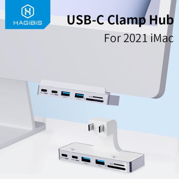 Hagibis usb cクランプハブタイプ-c 2021とのimac usb c usb 3.0マ...