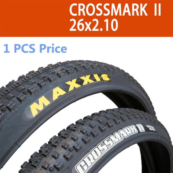 Maxxis-スチールワイヤーブラ付きマウンテンバイクタイヤ,Crossark ii,26x1.95...