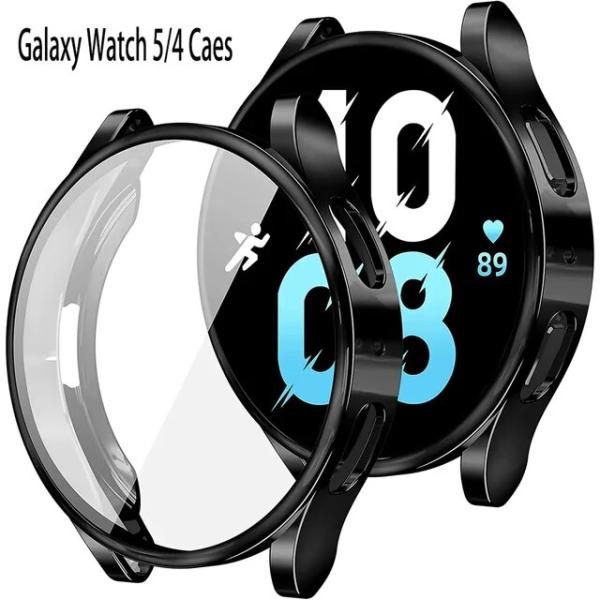 Samsung Galaxy Watch 4, 5, 6, 40mm, 44mm用シリコンpu保護カ...