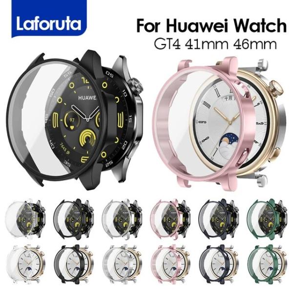 Huawei Watch gt4用強化ガラスプロテクター,保護カバー,耐衝撃性,Huawei Wat...