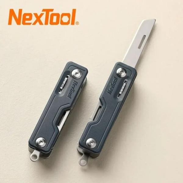 Nextool-多機能edcマルチツール、パックナイフ、はさみ、ドライバー、折りたたみ式フルーツキャ...