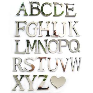 アクリルステッカー英語文字,愛の文字,家の装飾,鏡の壁,3d,アルファベットのロゴ｜cyukusou