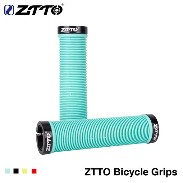 Ztto-シリコンゲル滑り止めハンドルバーグリップ,1ペア,折りたたみ自転車用,ag15