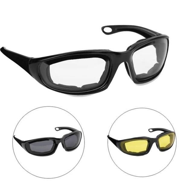 男性と女性のための屋外バイクとオートバイのサングラス,UV保護,防風